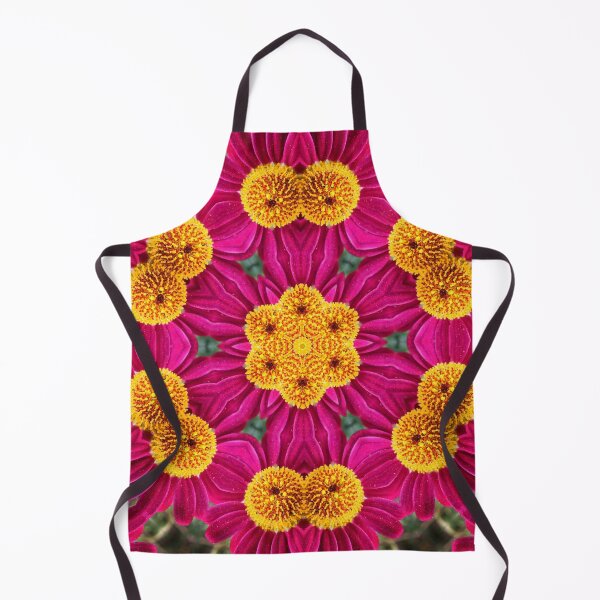 Item preview, Rosette of Magenta and Gold Flowers designed and sold by SilentBloomLab.