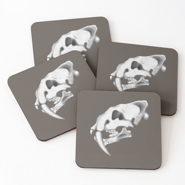 Item preview, Cráneo de smilodon designed and sold by JAMiron Paleoart.