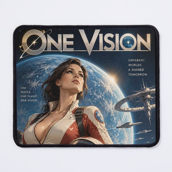 Item preview, Science Fiction Poster: One Vision designed and sold by Moviebuff91.