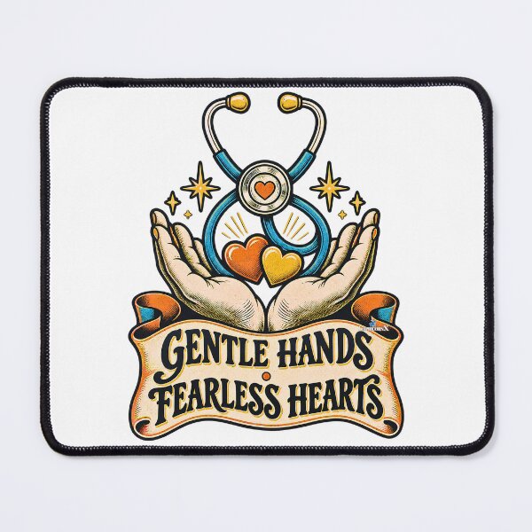 Item preview, Gentle Hands Fearless Hearts designed and sold by EvergreenPark - Tee Studio.