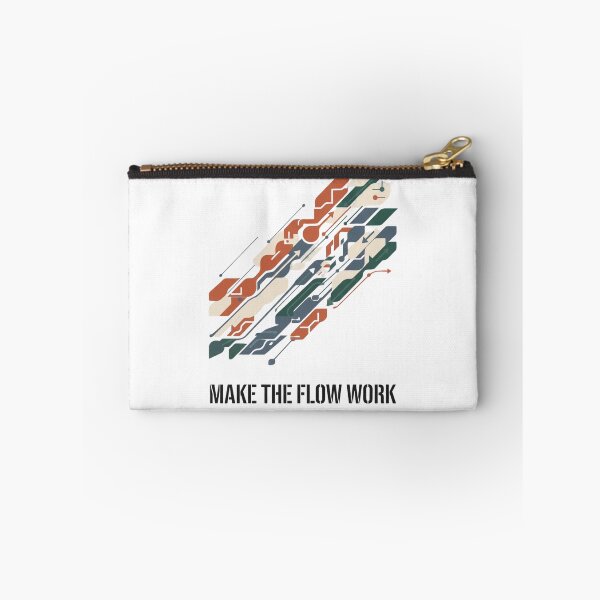Item preview, Make The Flow Work Data Pipeline & Circuit Diagram designed and sold by Amr Darwish Graphic designer.