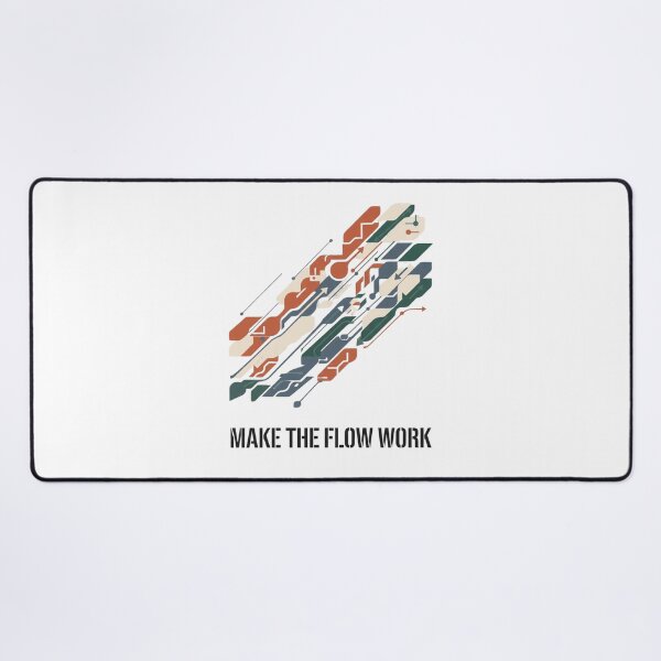 Item preview, Make The Flow Work Data Pipeline & Circuit Diagram designed and sold by Amr Darwish Graphic designer.