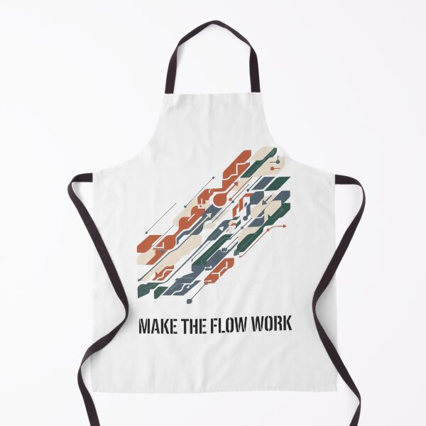 Item preview, Make The Flow Work Data Pipeline & Circuit Diagram designed and sold by Amr Darwish Graphic designer.