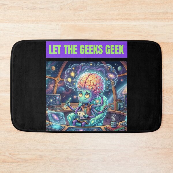 Aperçu de l'œuvre Laissez les geeks geeker créée et vendue par DTTG-Co.