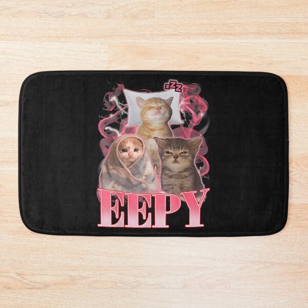 Item preview, Eepy Cat Meme Funny Sleepy Cat Sarcastic Humor Men Women designed and sold by KathieHilario.