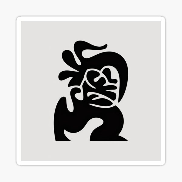 Item preview, Abstract Silhouette Form designed and sold by Nocturnelinocut.