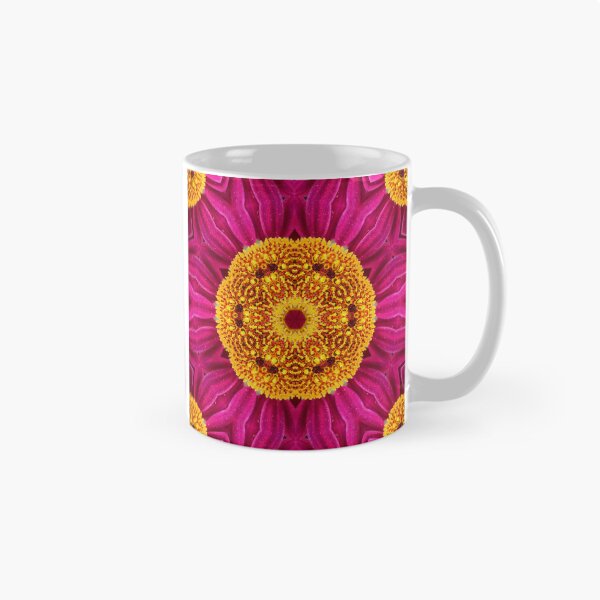 Item preview, Magenta and Yellow Floral Mandala designed and sold by SilentBloomLab.