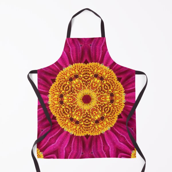 Item preview, Magenta and Yellow Floral Mandala designed and sold by SilentBloomLab.