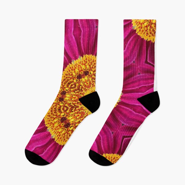 Item preview, Magenta and Yellow Floral Mandala designed and sold by SilentBloomLab.