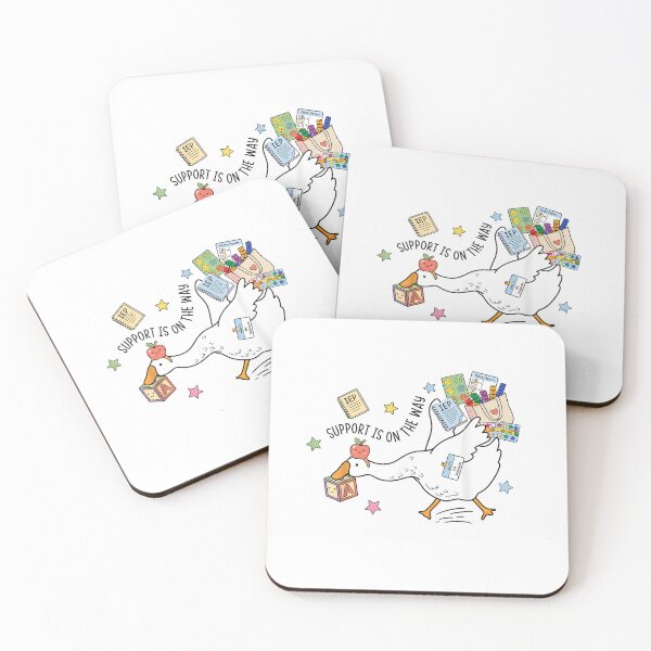 Item preview, Support is On The Way Silly Goose Special Education Teacher designed and sold by LASTIQUE-dd.