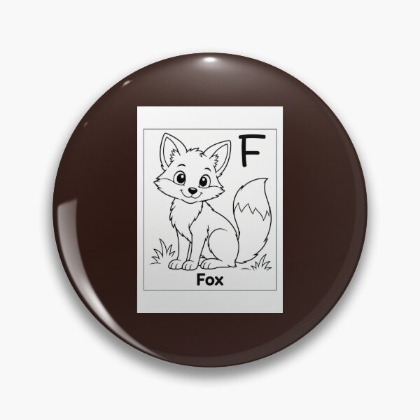 Item preview, Fox Letter E Design designed and sold by ZedColors.