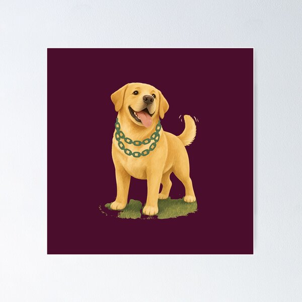 Item preview, Cute labrador retriever dog designed and sold by stormk10.
