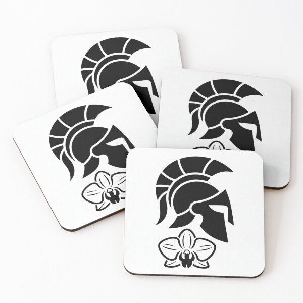 Item preview, Spartan Orchid Helmet designed and sold by Nocturnelinocut.