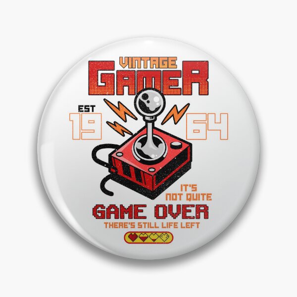 Item preview, Vintage Gamer Since 1964 Funny Birthday Gaming designed and sold by JRRTs.