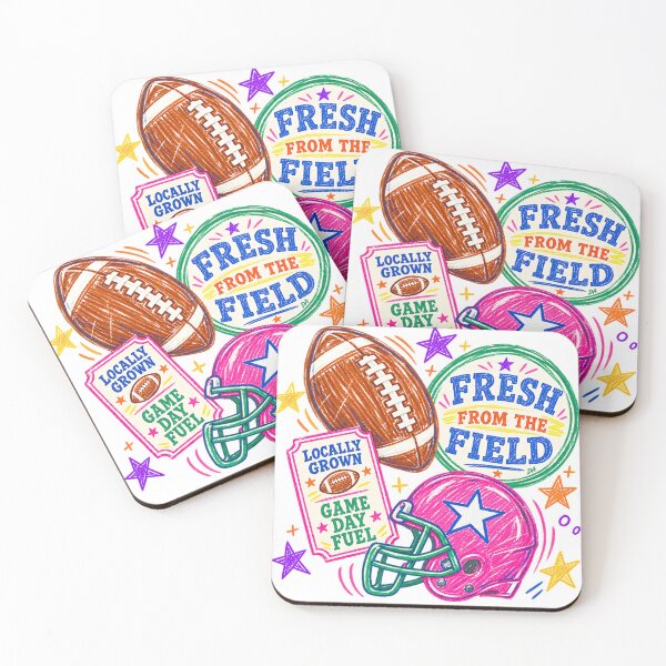 Item preview, Fresh From The Field Football Pink Helmet Sketch Art designed and sold by DesignArtist.ia.
