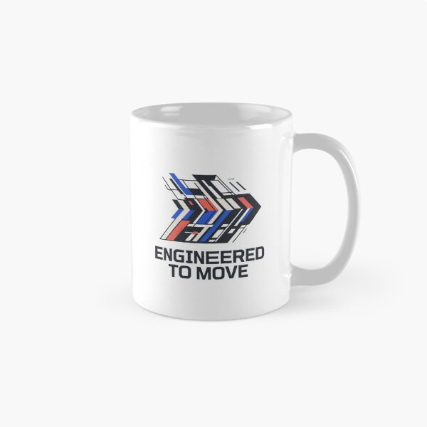 Item preview, Engineered To Move Mechanical & Tech Innovation Quote designed and sold by Amr Darwish Graphic designer.