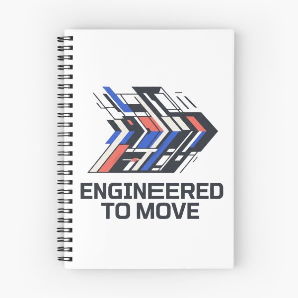 Item preview, Engineered To Move Mechanical & Tech Innovation Quote designed and sold by Amr Darwish Graphic designer.