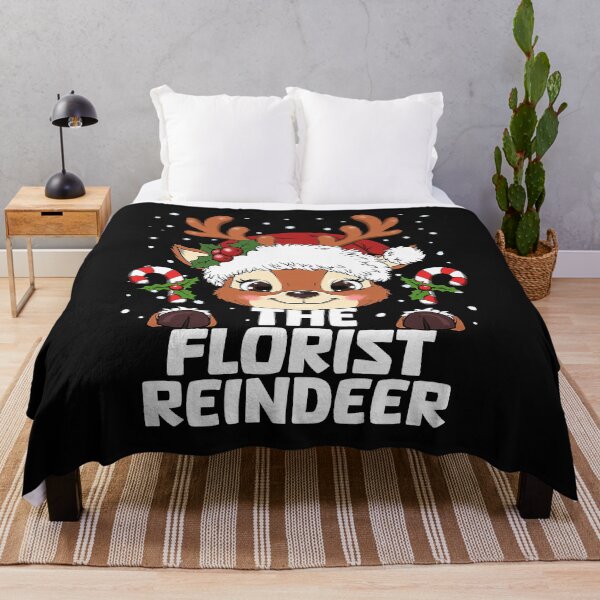 Item preview, Florist Reindeer Matching Christmas Comfort Colors Adult designed and sold by KathieHilario.