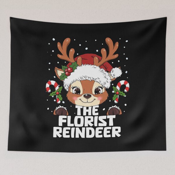 Item preview, Florist Reindeer Matching Christmas Comfort Colors Adult  designed and sold by KathieHilario.