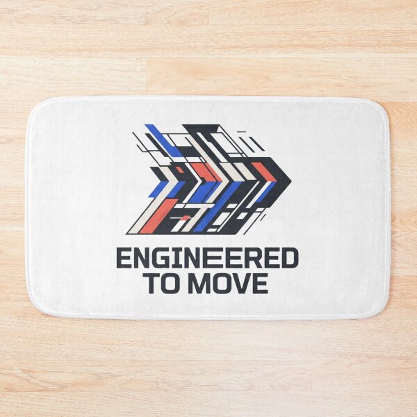 Item preview, Engineered To Move Mechanical & Tech Innovation Quote designed and sold by Amr Darwish Graphic designer.