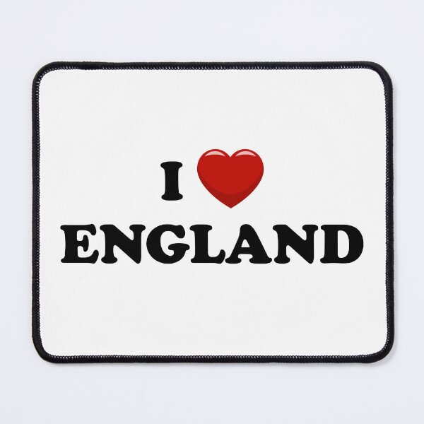 Item preview, I Love England / I Heart England (Black text with red heart) designed and sold by STUDIO-72.