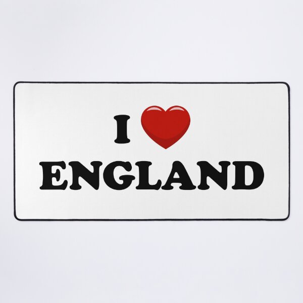 Item preview, I Love England / I Heart England (Black text with red heart) designed and sold by STUDIO-72.