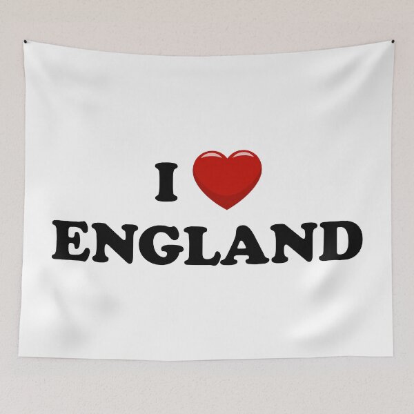 Item preview, I Love England / I Heart England (Black text with red heart) designed and sold by STUDIO-72.