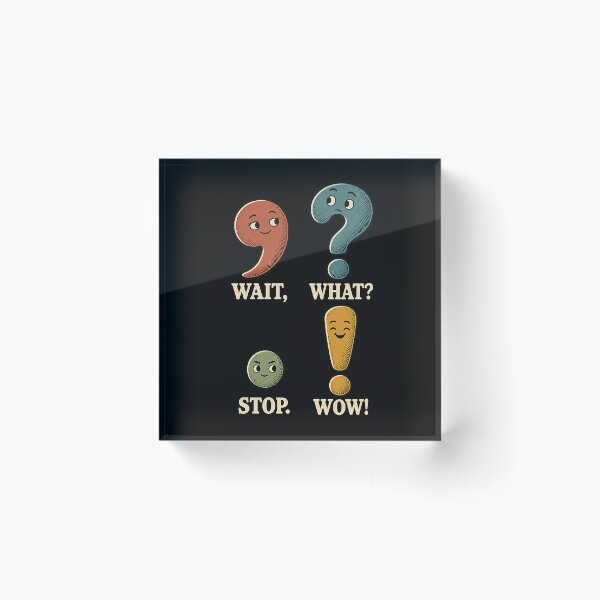 Item preview, Funny Grammar Punctuation English Teacher Writer Humor Gift Comfort designed and sold by KathieHilario.