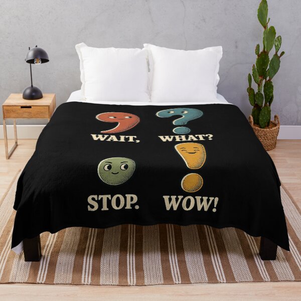 Item preview, Funny Grammar Punctuation English Teacher Writer Humor Gift Comfort designed and sold by KathieHilario.