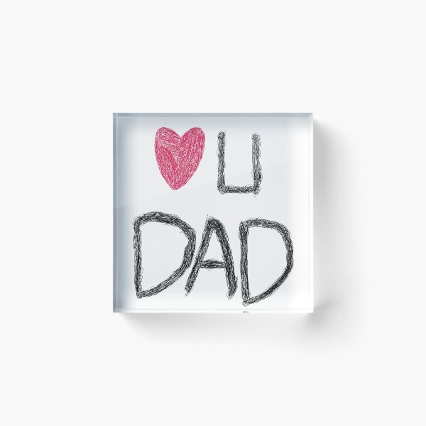 Item preview, love you dad designed and sold by YOUNG DREAM STORE.