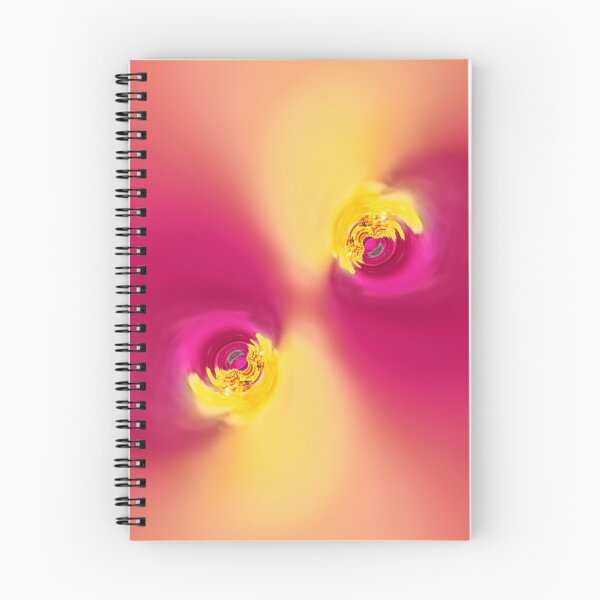 Item preview, Pink and Yellow Floral Swirl designed and sold by SilentBloomLab.