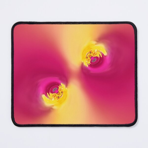 Item preview, Pink and Yellow Floral Swirl designed and sold by SilentBloomLab.