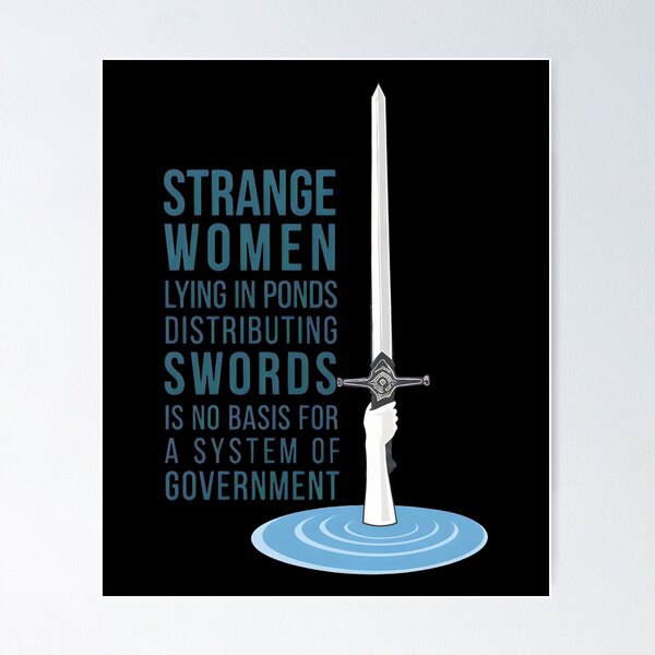 Item preview, Swords Governments Quote designed and sold by TinaFangcao.