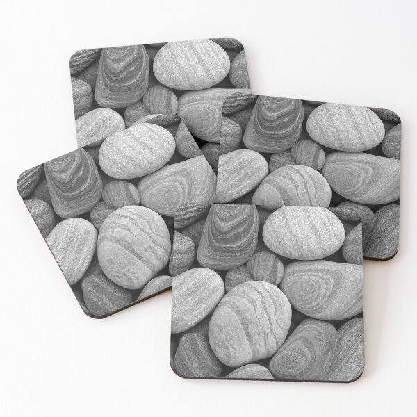 Item preview, Waves of Stone Square - BW designed and sold by Kathilee.