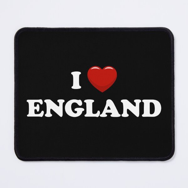 Item preview, I Love England / I Heart England (White text with red heart) designed and sold by STUDIO-72.