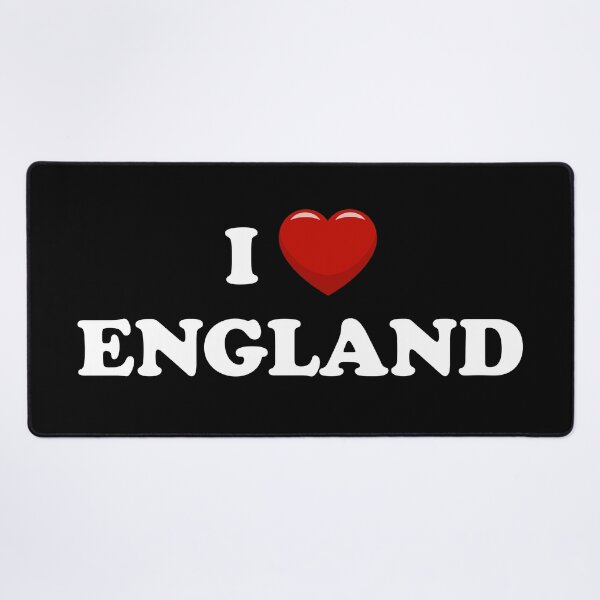 Item preview, I Love England / I Heart England (White text with red heart) designed and sold by STUDIO-72.