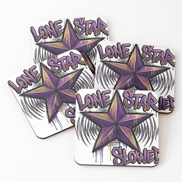 Item preview, Lone Star Slowed — Texas Emblem Graffiti designed and sold by hamza19911991.
