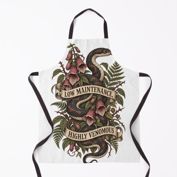 Item preview, Low Maintenance - Highly Vemonous designed and sold by Hollow-Fern-Studio.