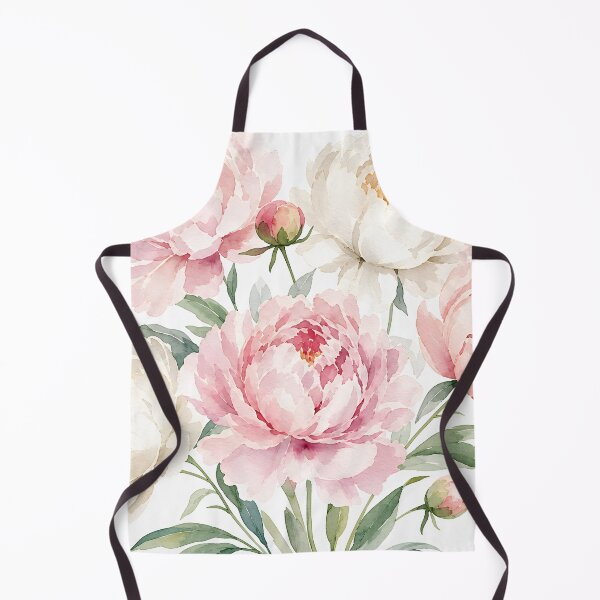 Item preview, Pink And White Peony Flower Bouquet Vintage Floral Watercolor Art HD Store designed and sold by bard-art.