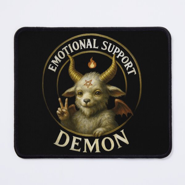 Item preview, Emotional support demon designed and sold by abby-thorns.