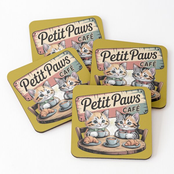 Item preview, Café,,Petit Paws". designed and sold by elegantpaterns.