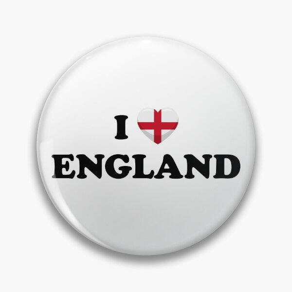 Item preview, I Love England / I Heart England (Black text with flag heart) designed and sold by STUDIO-72.