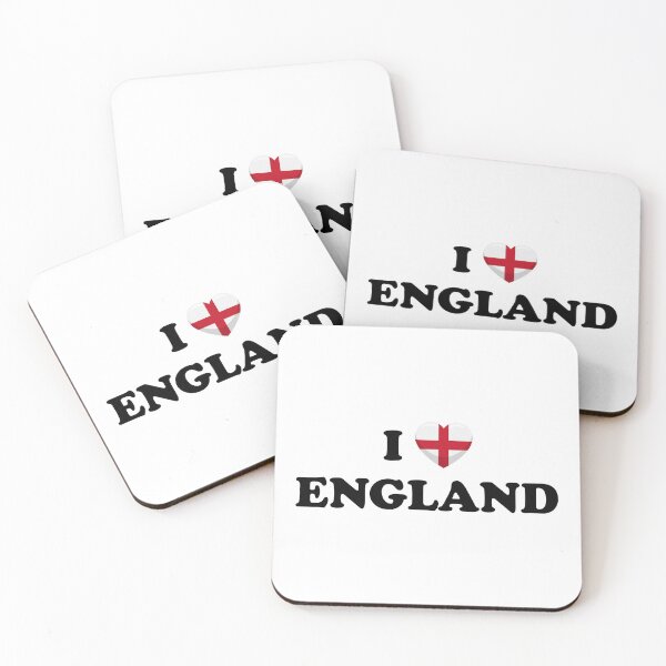 Item preview, I Love England / I Heart England (Black text with flag heart) designed and sold by STUDIO-72.