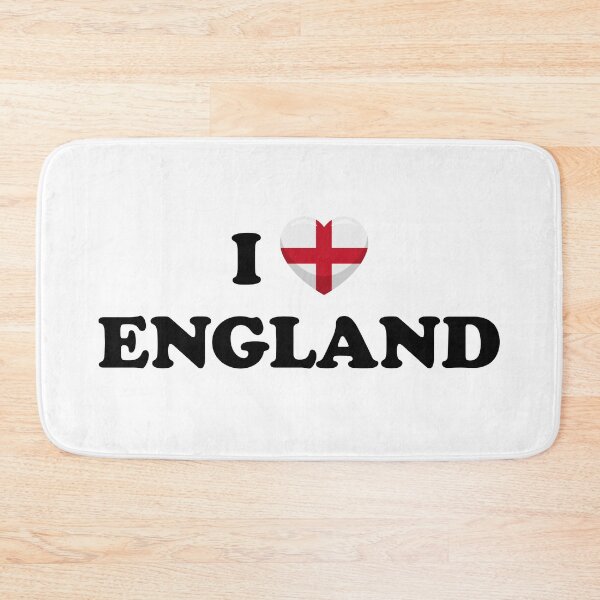 Item preview, I Love England / I Heart England (Black text with flag heart) designed and sold by STUDIO-72.