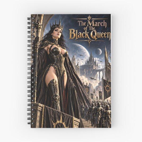 Item preview, Fantasy Poster: The March of The Black Queen designed and sold by Moviebuff91.