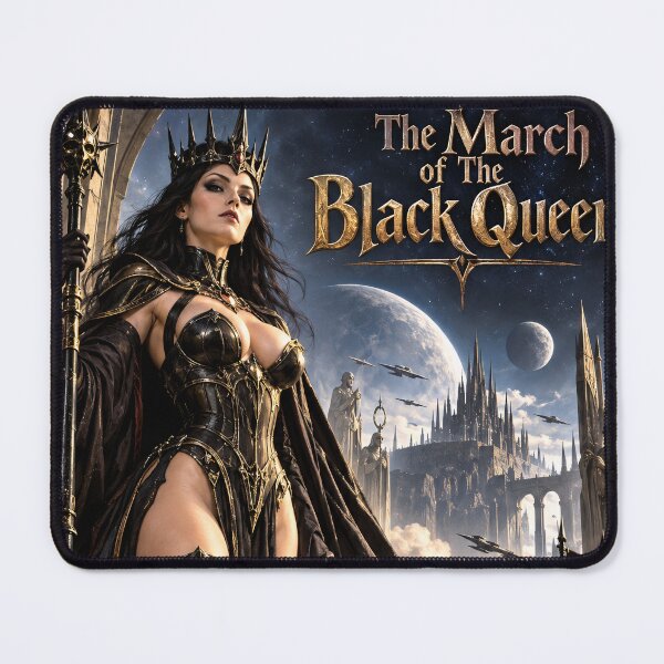Item preview, Fantasy Poster: The March of The Black Queen designed and sold by Moviebuff91.