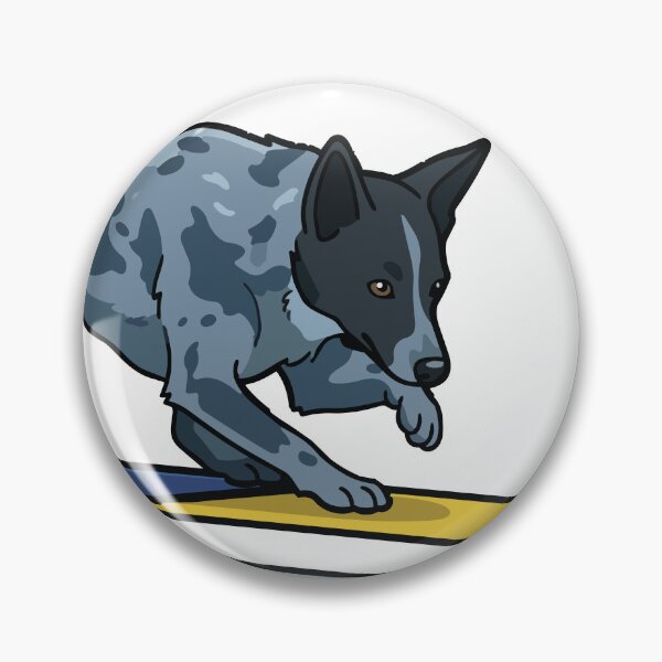 Item preview, Australian Cattle Dog Agility Teeter – Blue Heeler Dog Sports Design designed and sold by Bluek9sDesign.