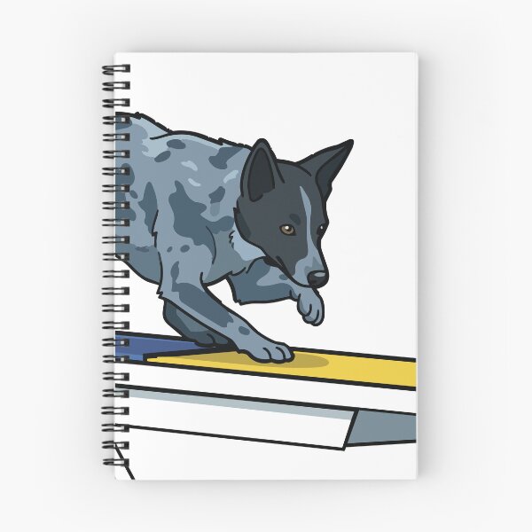 Item preview, Australian Cattle Dog Agility Teeter – Blue Heeler Dog Sports Design designed and sold by Bluek9sDesign.