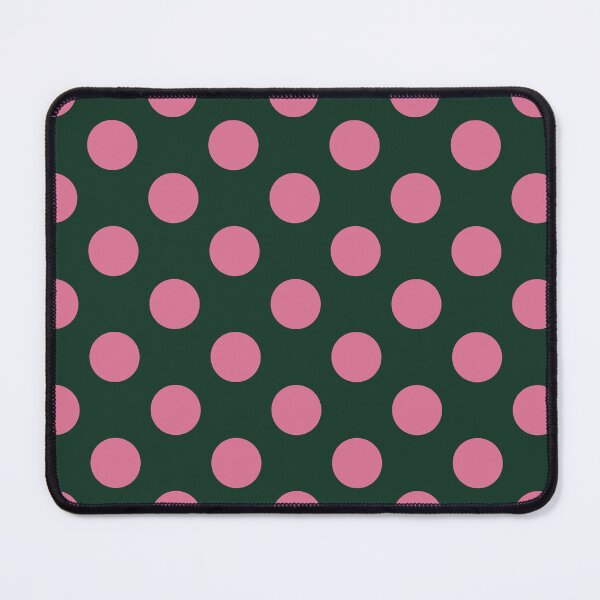 Item preview, Large pink polka dots on green designed and sold by Nolan6.