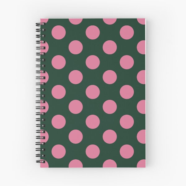 Item preview, Large pink polka dots on green designed and sold by Nolan6.